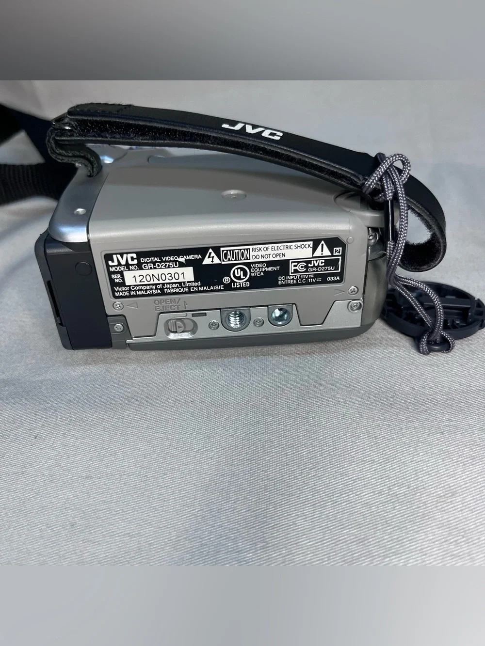 JVC GR-D275U Mini DV Camcorder Tested Working Video Transfer PLEASE READ